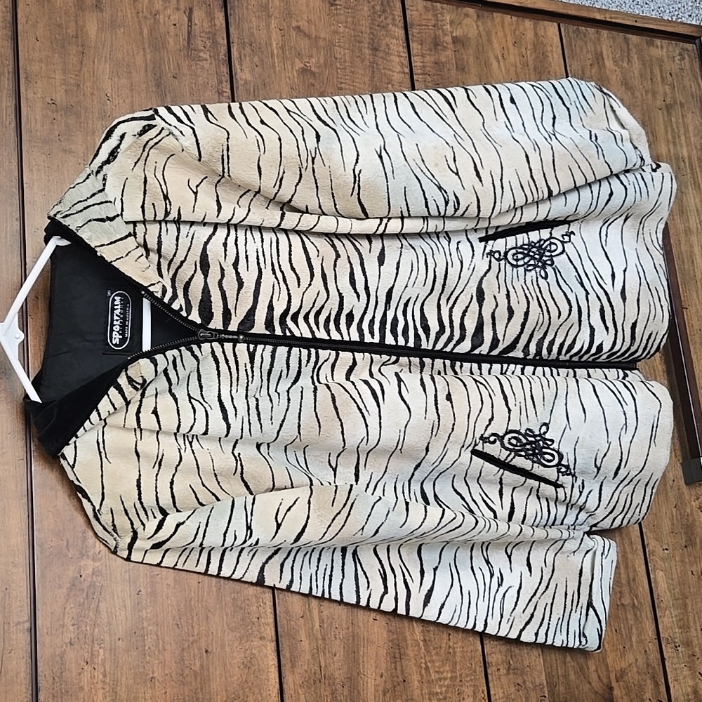Zebra Print Jacket